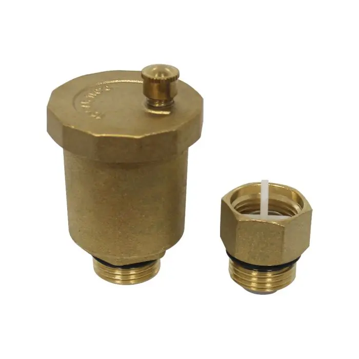 Meilleure Vente Purgeur automatique d’air + clapet d’isolement mâle 1/2" (15/21) - Arcanaute