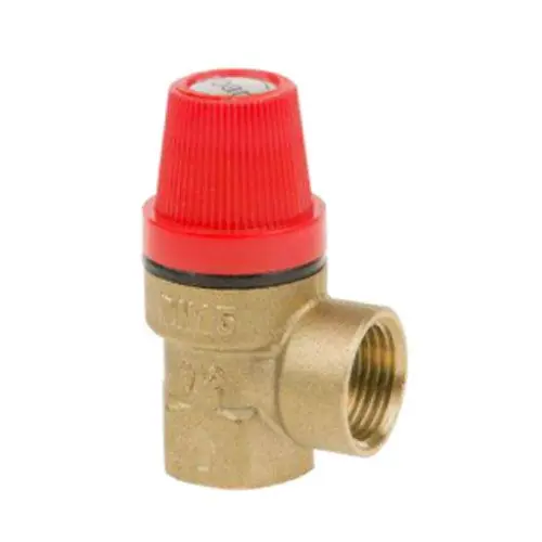 Meilleure Vente Soupape de sécurité pour chaudière - Femelle / Femelle 1/2" (15/21) 6 bar - Arcanaute