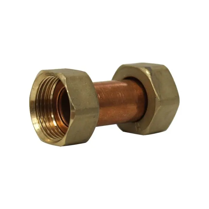 Raccord droit femelle/femelle 3/4" (20/27) à joint plat - Arcanaute Pas Cher