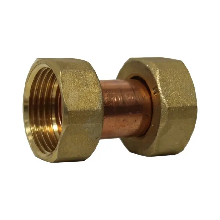 Pas Cher Raccord droit femelle/femelle 1" (26/34) à joint plat - Arcanaute
