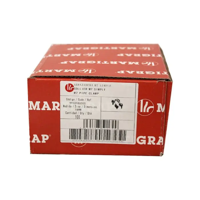 Affaire À Saisir 100 colliers simple M7 x 150 – Tube Ø18 – Arcanaute