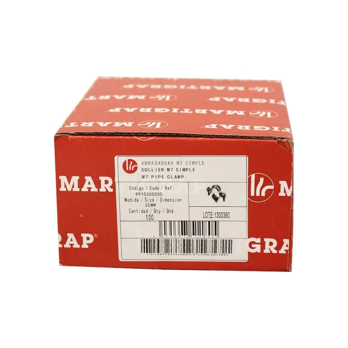 100 colliers simple M7 x 150 – Tube Ø20 – Arcanaute Dernière Chance