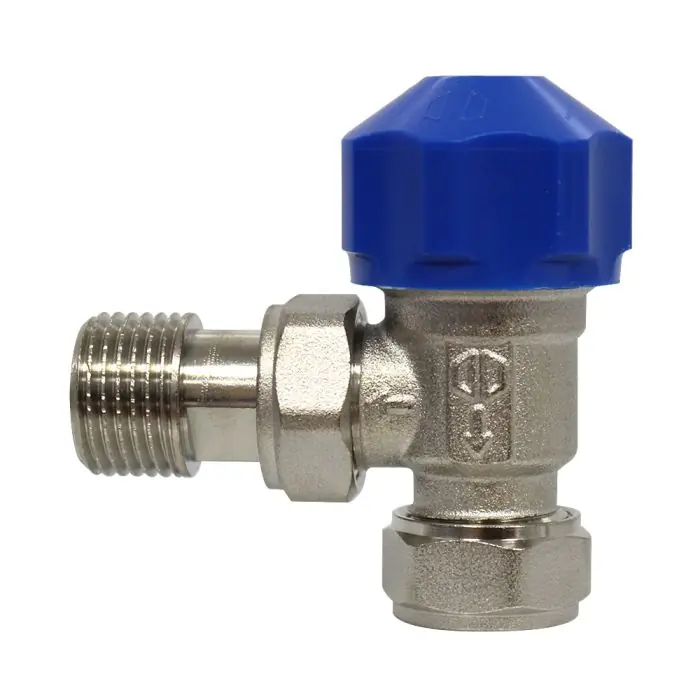 Robinet équerre thermostatique 1/2" (15/21) Mâle Mâle avec douille écrou réglable - Conecterm Seulement Aujourd'hui