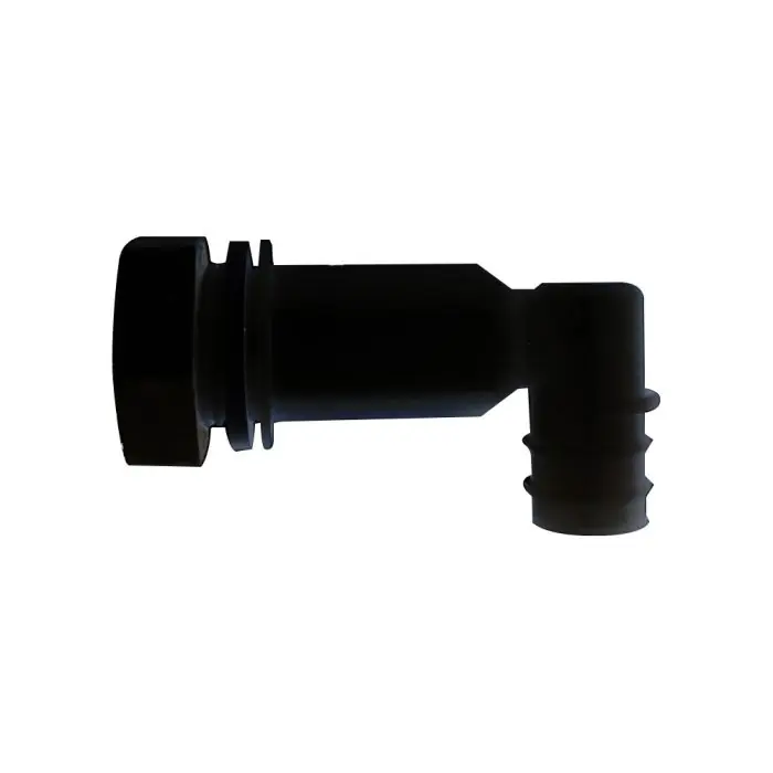 Raccord coude Ø20/27 noir pour récupérateur d‘eau Commander Maintenant