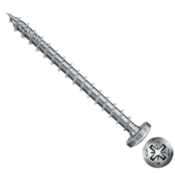 200 vis VBA tête cylindrique bombée Power-Fast PZ2 Ø3,5 x 20 mm filetage total - Fischer Acheter En Ligne