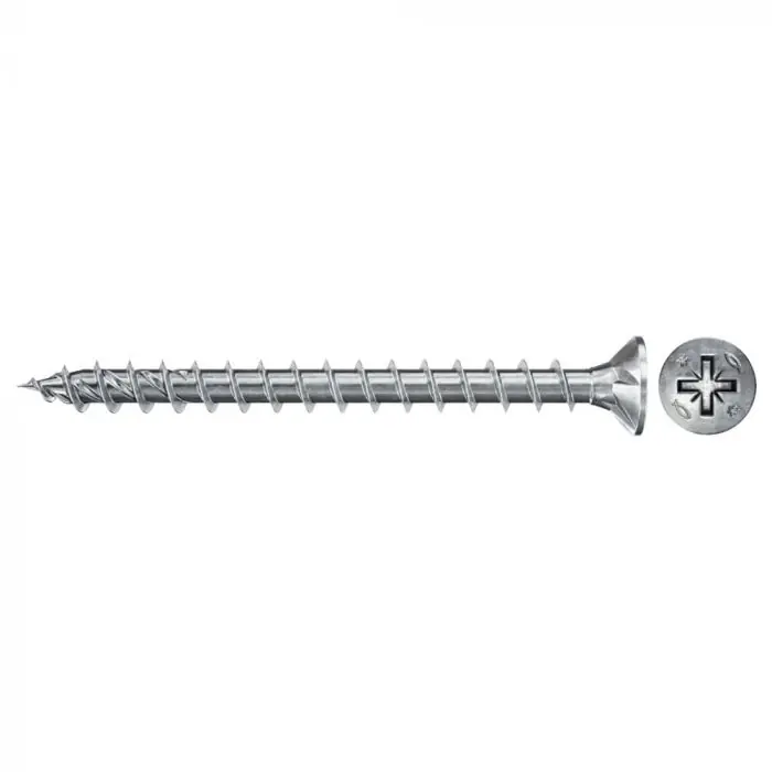 500 Vis VBA tête fraisée Power-Fast PZ2 Ø5 x 45 mm filetage total – Fischer Populaire