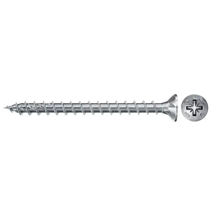 Promotion 1000 Vis VBA tête fraisée Power-Fast PZ2 Ø3,5 x 35 mm filetage total - Fischer