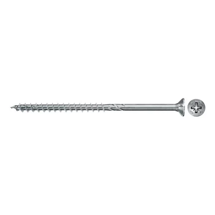 300 Vis VBA tête fraisée Power-Fast PZ2 Ø3,5 x 50 mm filetage partiel - Fischer Usine Directe