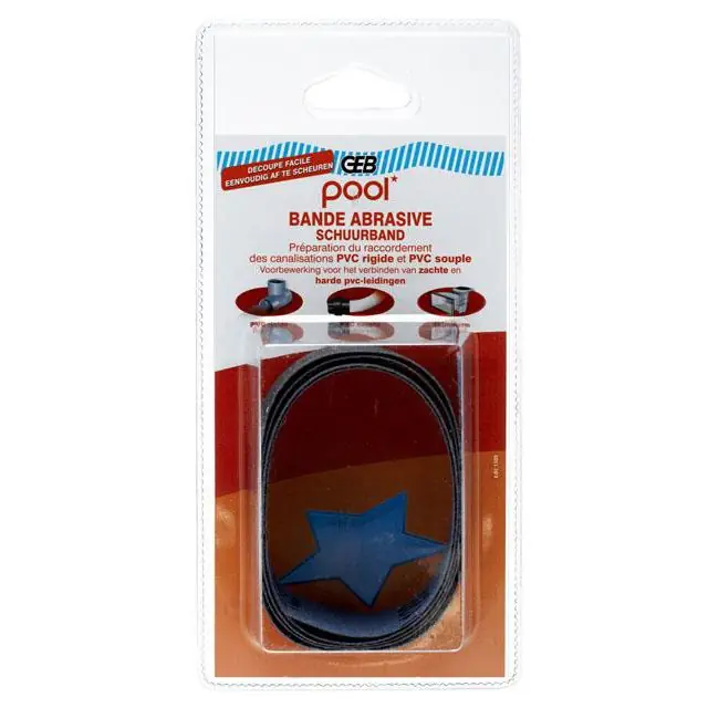 Bon Marché Bande abrasive POOL pour tuyau PVC – GEB
