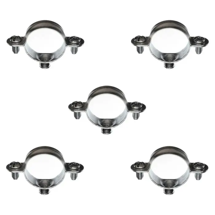 Sachet de 5 colliers simple métallique pour tube Ø32 - Ram Promotion