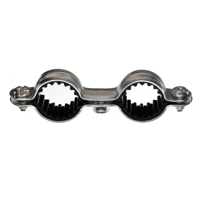 Offre Exclusive Sachet de 5 colliers métalliques acier double isophonique Ø18 - RAM