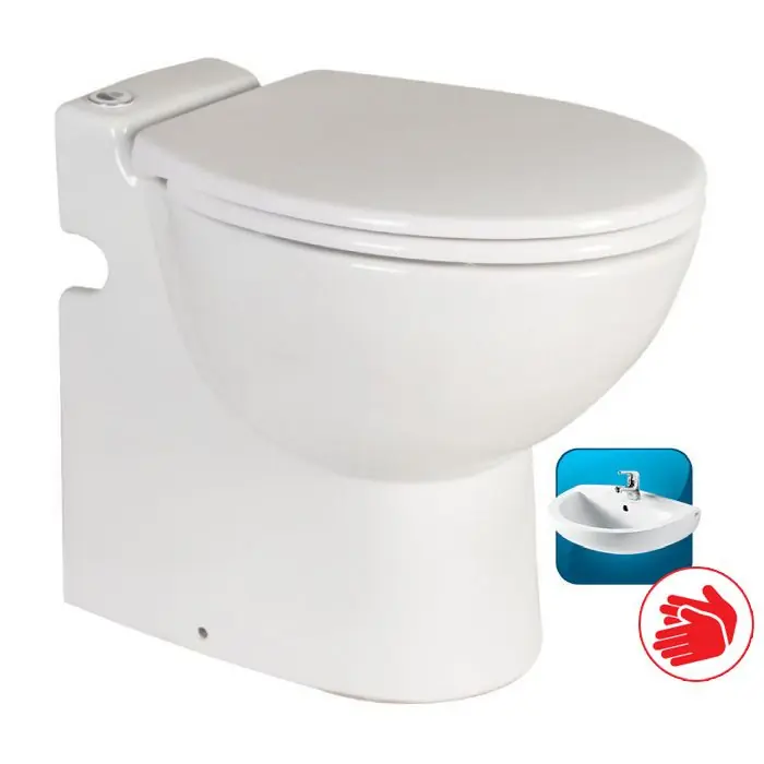 Cuvette Broyeur SANICOMPACT PRO Silence Eco+ SFA (+ option lave-mains) Acheter Direct