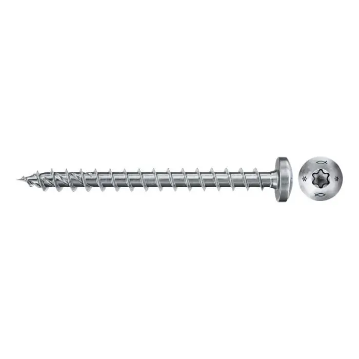 Réduction 200 Vis à bois aggloméré Power-Fast TX20 Ø4 x 25 mm filetage total - Fischer