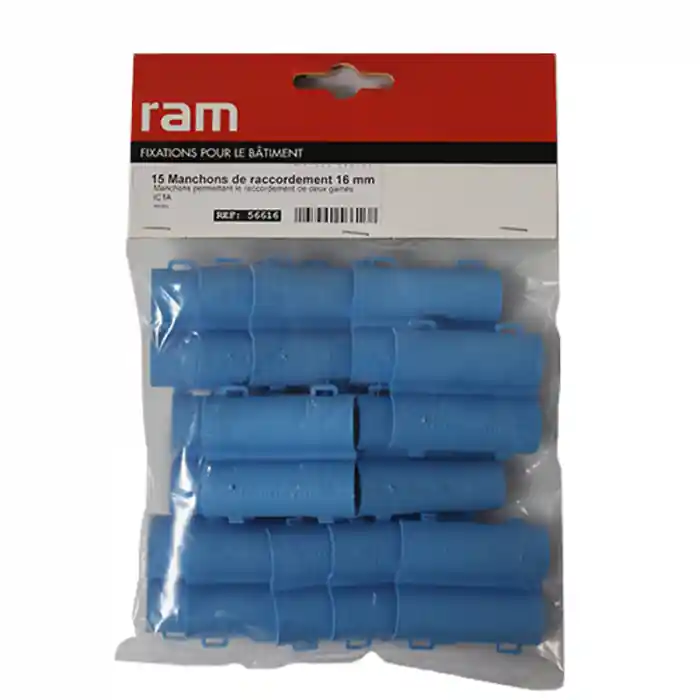 15 manchons de raccordement ICTA – Diamètre 16 mm – Ram Affaire À Saisir