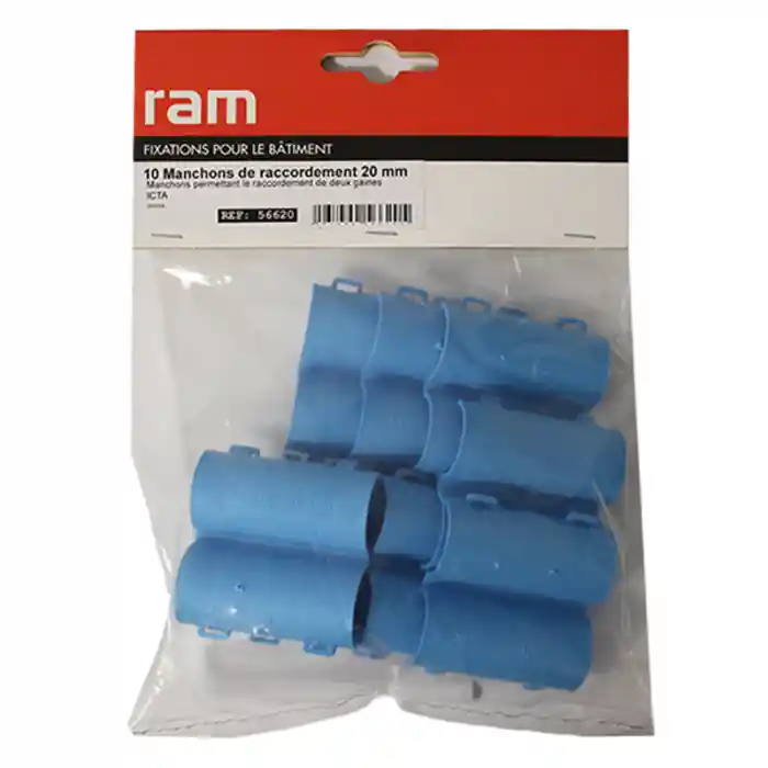Affaire À Saisir 10 manchons de raccordement ICTA - Diamètre 20 mm - Ram