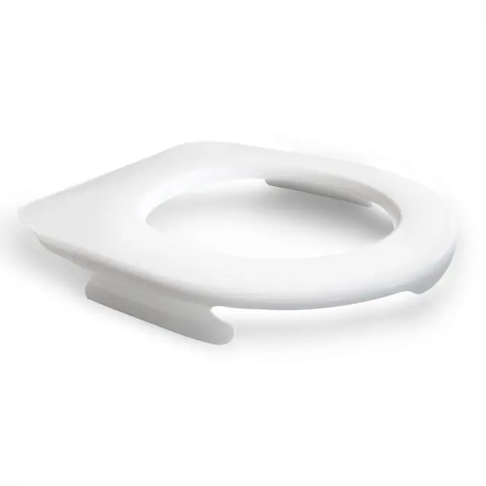 Lunette large WC clipsable PAPADO Blanc Minéral - Fabrication Française Prix Choc