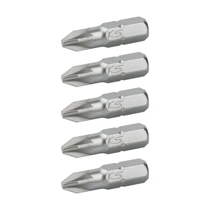 5 embouts de vissage Pozidriv N°1 – longueur 25 mm – Ks Tools Commander Maintenant