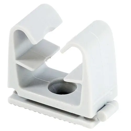25 clips tube FC pour câble électrique et tube souple 16 à 20 mm - Fischer Offre Exclusive
