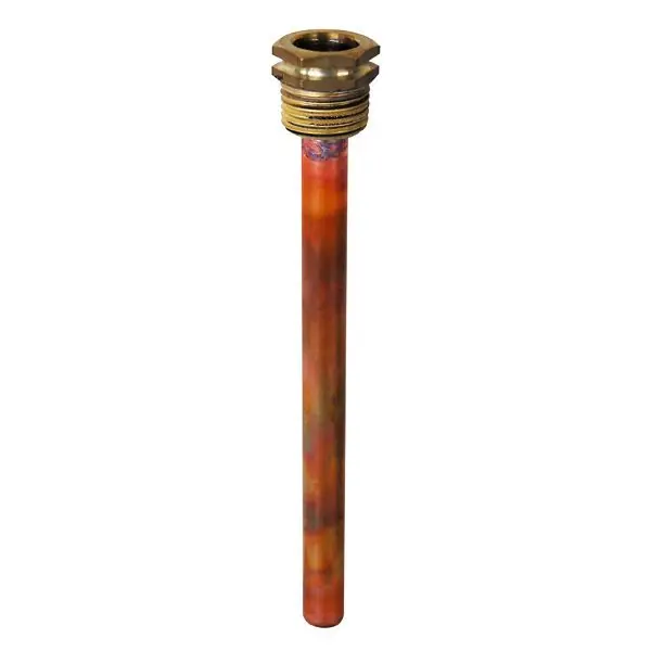 Doigt de gant cuivre Mâle 1/2" (15/21) - Longueur 147 mm - Ø10x11 - Thermador Usine Directe