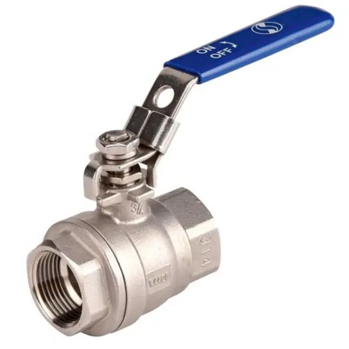 Vanne à sphère INOX Femelle/Femelle 1/2" (15/21) - PN63 - Gamme Initiale - Sferaco Commande En Gros