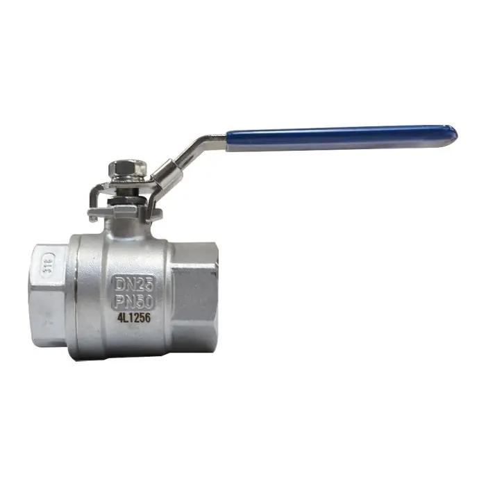Vanne à sphère INOX Femelle/Femelle 1" (26/34) - 50 bar - Gamme Initiale - Sferaco Affaire À Saisir