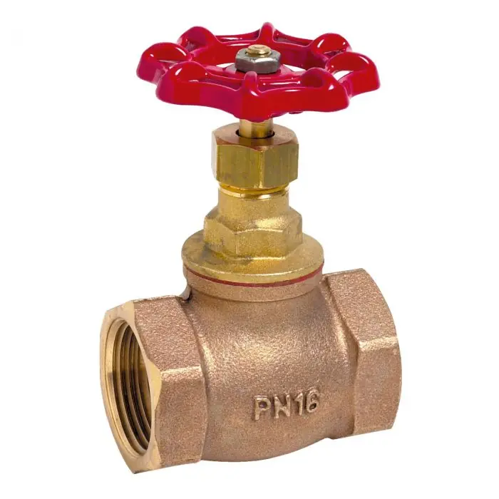 Promotion Robinet à soupape taraudé - Corps bronze à chapeau vissé - PTFE