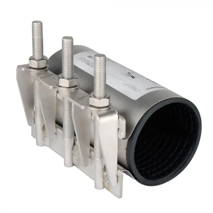 Expédition Rapide Collier de réparation pour tube rigide Pe-Pvc-Acier-Fonte Ø98/107 - Sferaco
