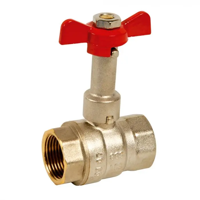 Satisfait Ou Remboursé Vanne d‘arrêt F/F ACS 3/4" (20/27) PN30 Manette papillon avec prolongateur - Sferaco