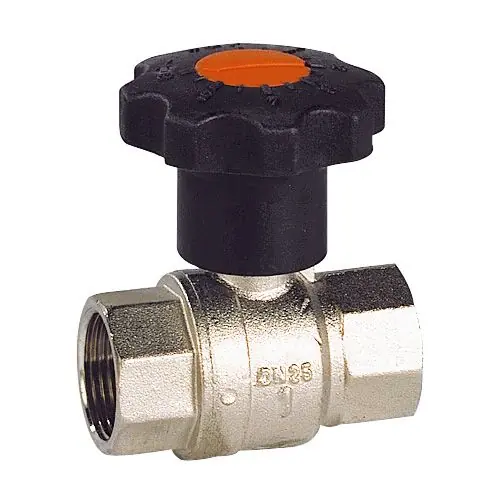 Must-Have Vanne à sphère laiton F/F avec démultiplicateur