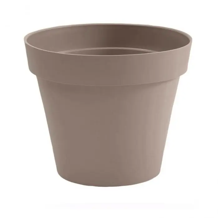 Pot de fleur Toscane Ø 20 x 17 cm - 3 L - Taupe Seulement Aujourd'hui