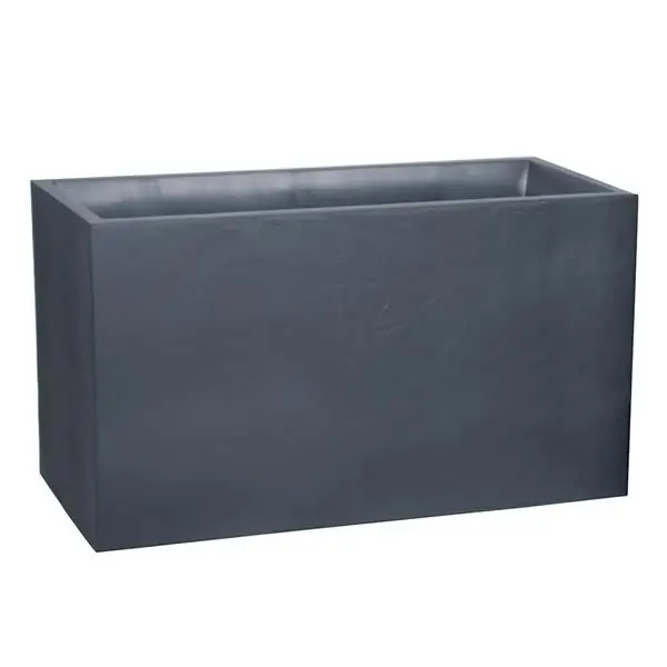 Muret Volcania rectangle 99,5 x 39,5 x 60 cm – 116 L- Gris anthracite Prix Promo