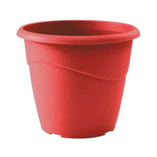 Haute Qualité Pot de fleur Marina Ø35×29,5cm non perçé – 16L – Rouge rubis