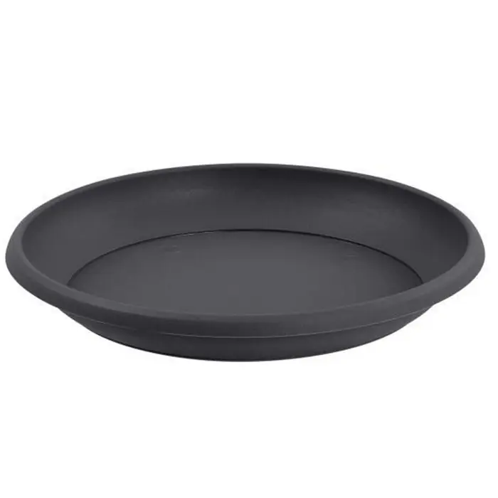 Soucoupe Ø26 cm pour pot de fleur Marina Ø30 cm – Gris anthracite Bon Plan