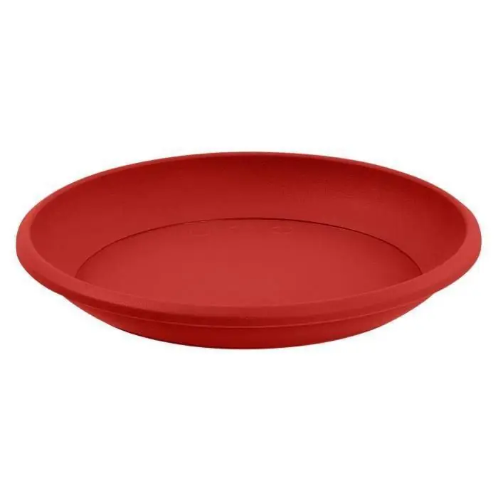 Soucoupe Ø26 cm pour pot de fleur Marina Ø30 cm – Rouge rubis Acheter En Ligne