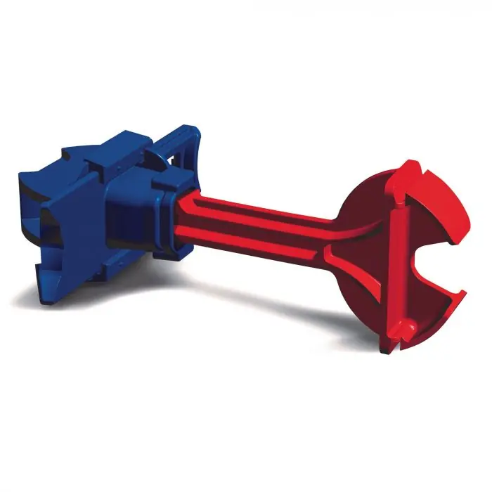 Dernier Modèle URSAFIX Longueur 100mm – Appui intermédiaire pour le doublage des murs