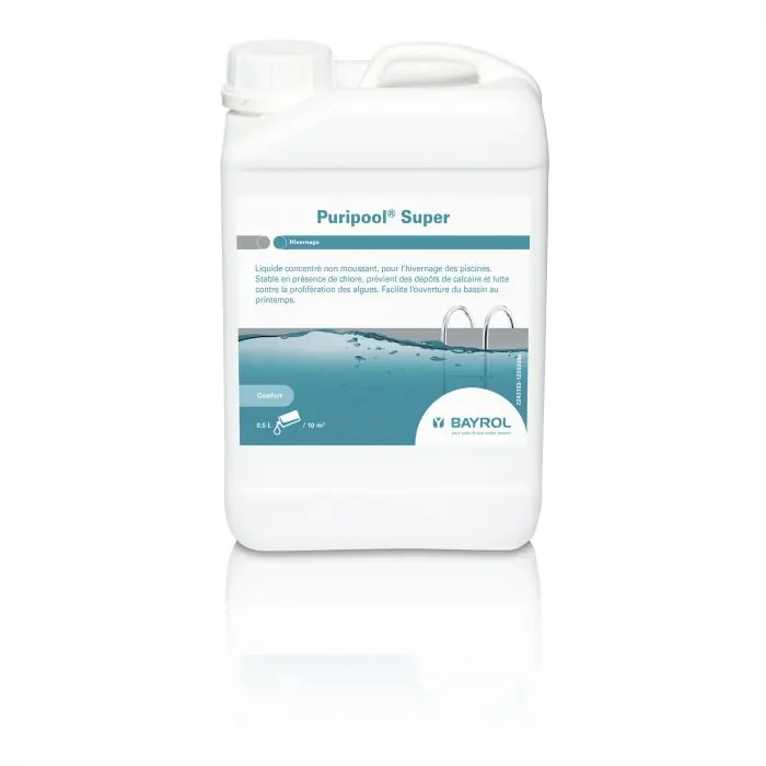Meilleur Prix Puripool Super Bidon 3 litres – Hivernage piscine extérieure – BAYROL