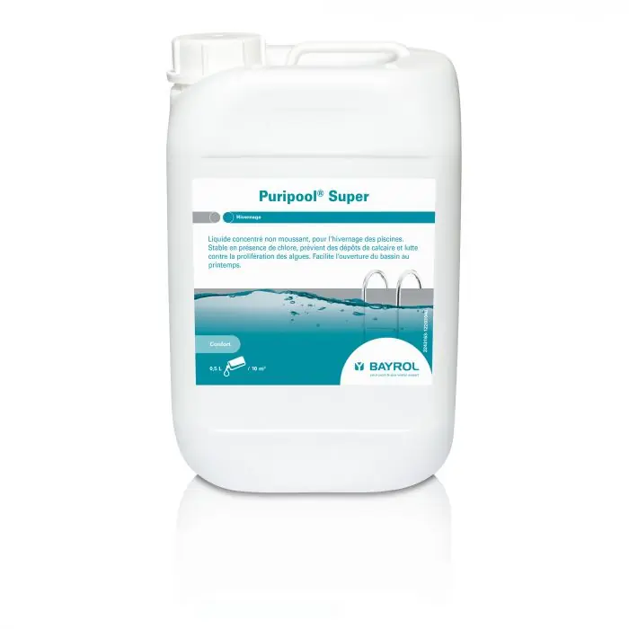 Produit De Marque Puripool Super Bidon 6 litres - Hivernage piscine extérieure - BAYROL