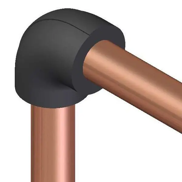 Prix Promo Coude isolant K-FLEX STR pour réseaux ACIER et CUIVRE – ép. 19 mm – diam. 54 mm