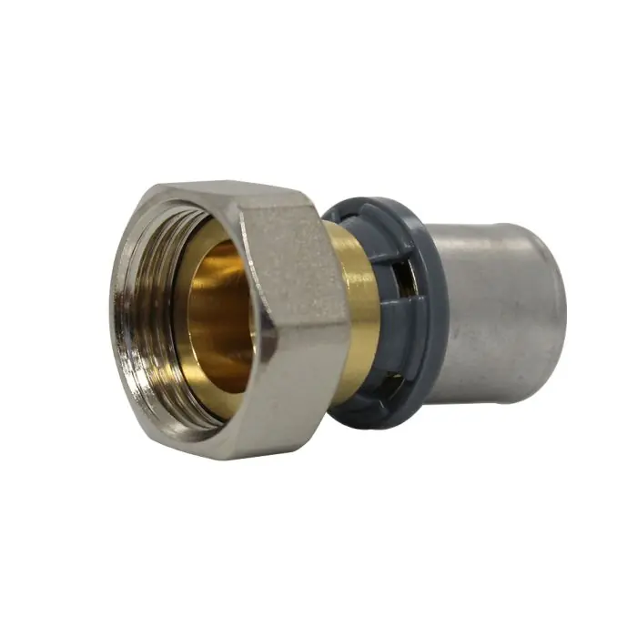 Authentique Raccord multicouche à sertir TH – Femelle écrou libre 3/4&Prime; (20/27) – Ø20×2,0 – Arcanaute
