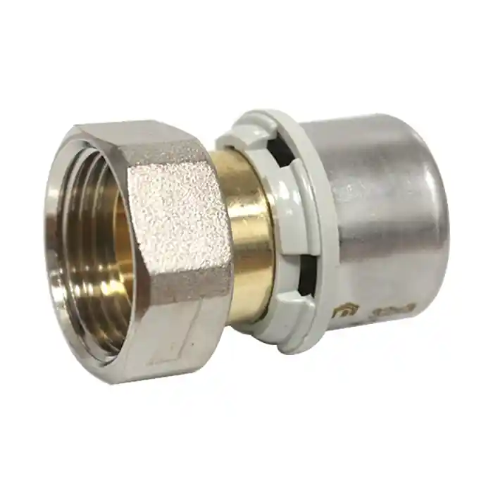 Seulement Aujourd&rsquo;hui Raccord multicouche à sertir TH – Femelle écrou libre 1&Prime; (26/34) – Ø32×3,0 – Arcanaute