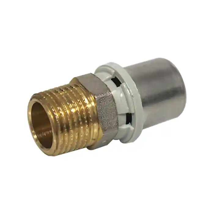 Bon Marché Raccord multicouche à sertir TH – Droit Mâle 1/2&Prime; (15/21) – Ø20×2,0 – Arcanaute