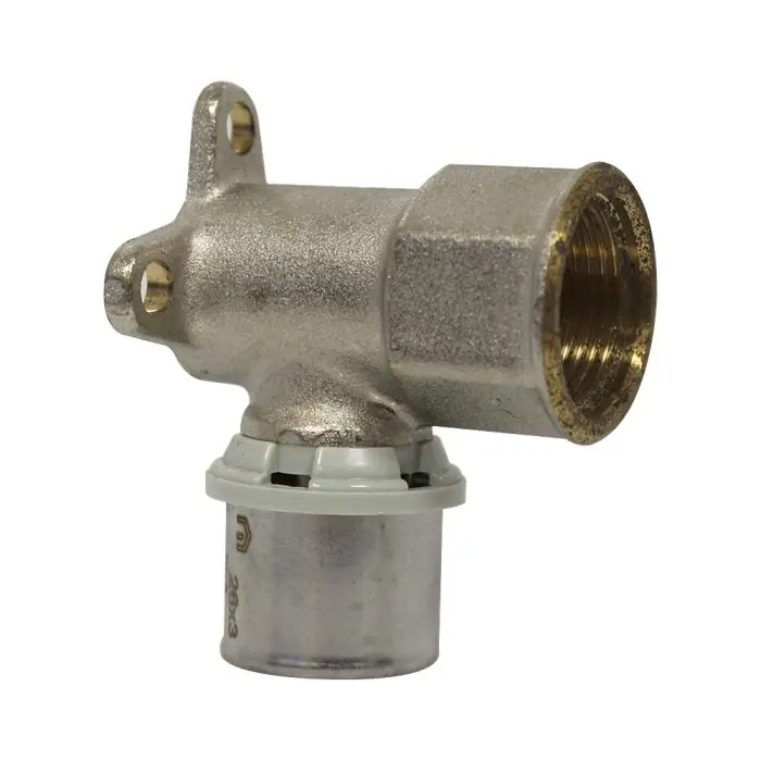 Achetez Aujourd&rsquo;hui Raccord multicouche à sertir TH – Coude Femelle applique 3/4&Prime; (20/27) – Ø26×3,0 – Arcanaute