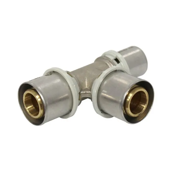 Raccord multicouche à sertir TH - Té inégal Ø26x3,0 - Ø26x3,0 - Ø20x2,0 - Arcanaute Promotion Saisonnière