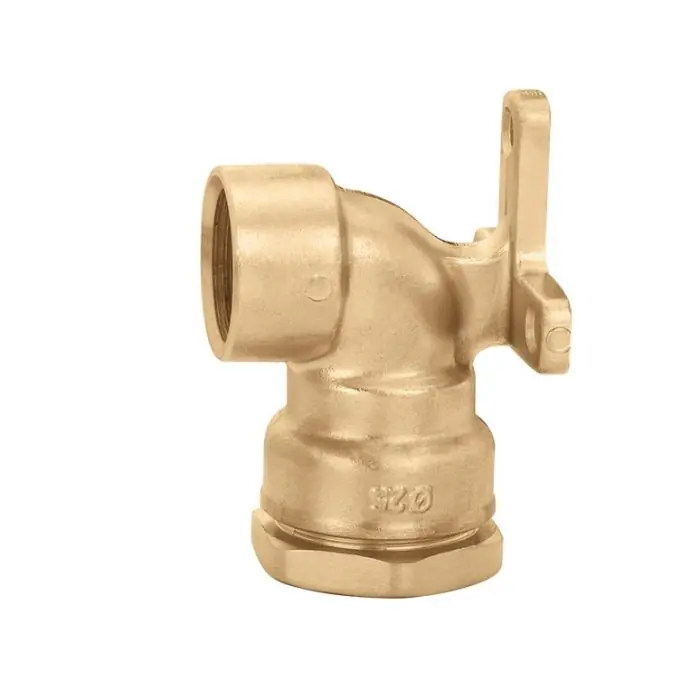 Super Prix Applique murale coudé femelle 3/4" (20/27) DECA laiton tube PE Ø25 - Sferaco