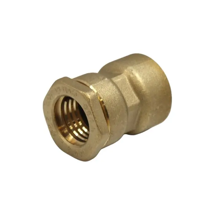 Promotion Saisonnière Raccord DECA droit femelle 1" (26/34) laiton pour tube PE Ø25 - Sferaco
