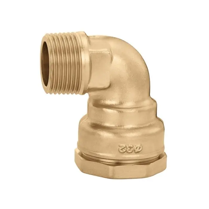 Raccord coudé mâle 1"1/2 (40/49) DECA laiton tube PE Ø50 - Sferaco Nouveauté