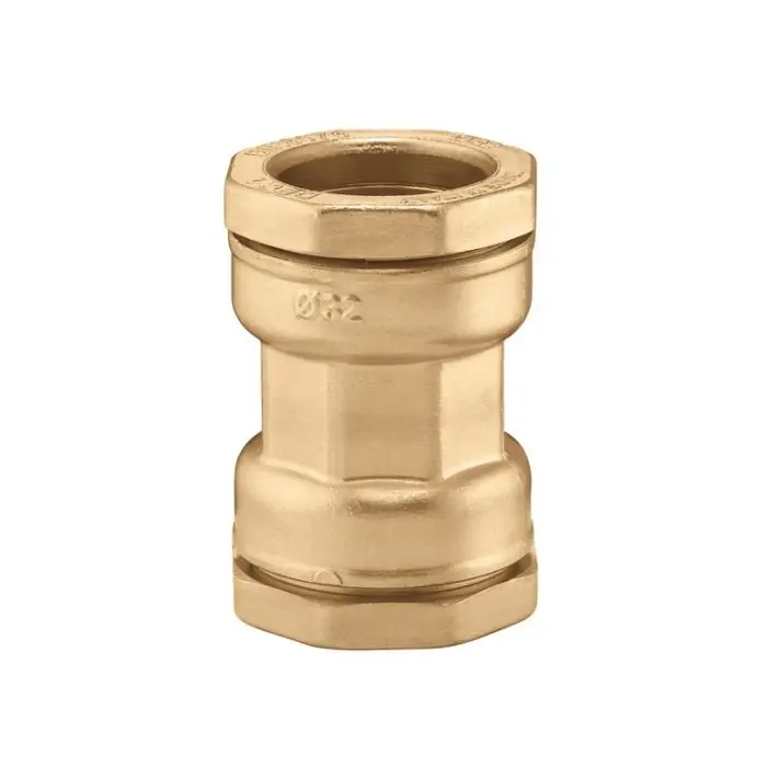 Commander Vite Manchon d‘accouplement 95 mm DECA laiton pour tube PE Ø50 - Sferaco