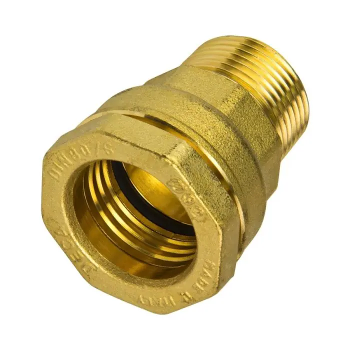 Raccord DECA droit mâle 1"1/4 (33/42) laiton pour tube PE Ø40 - Sferaco Affaire À Saisir