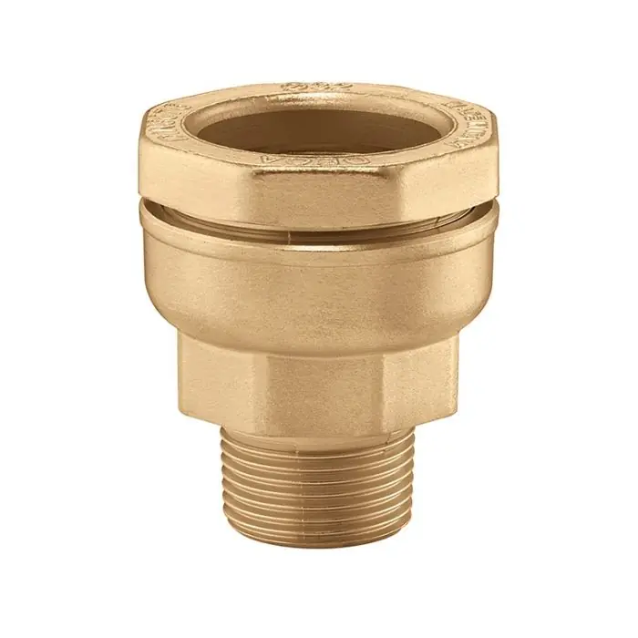 Raccord DECA droit mâle réduit 1"1/4 (33/42) laiton pour tube PE Ø50 - Sferaco Offre Du Jour
