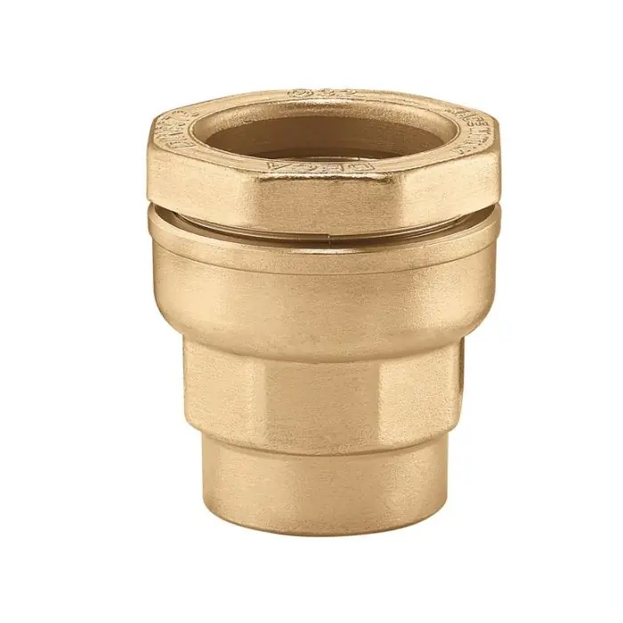 Raccord DECA droit femelle réduit 1/2" (15/21) laiton pour tube PE Ø25 - Sferaco Meilleur Prix
